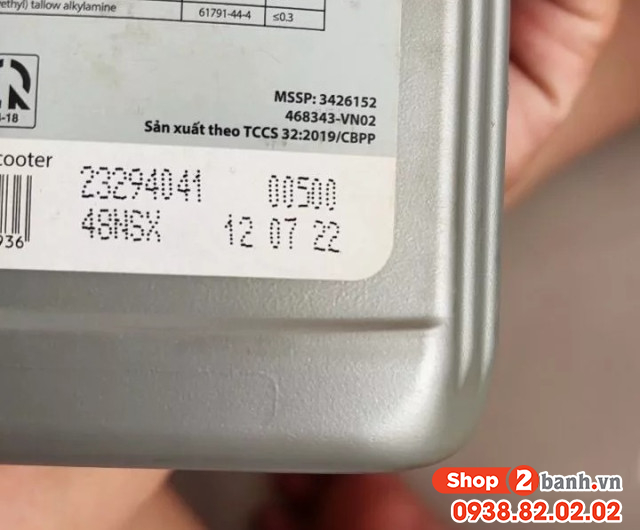 Cách kiểm tra dầu nhớt castrol chính hãng đúng chuẩn - 4