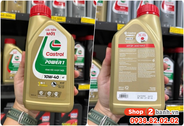 Castrol power 1 là nhớt gì có mấy loại - 6