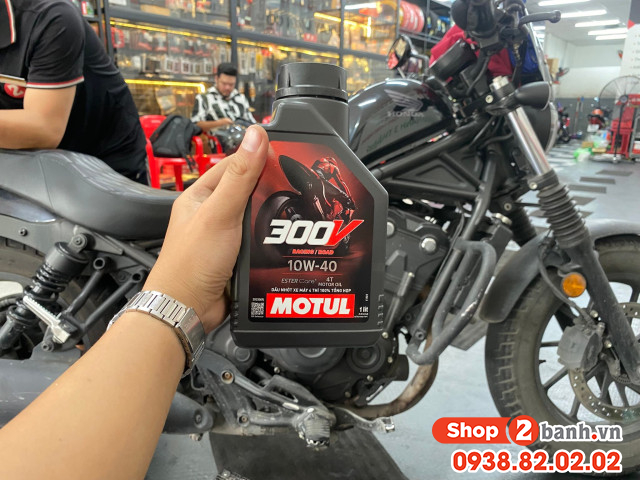 Để xe rebel 300 chạy giảm bớt khí thải nên thay nhớt loại nào - 3
