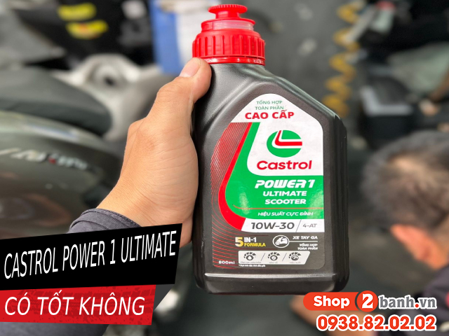 Nhớt castrol power1 ultimate có tốt không phù hợp cho xe nào - 1