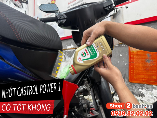 Nhớt castrol power 1 có tốt không phù hợp cho xe nào - 1