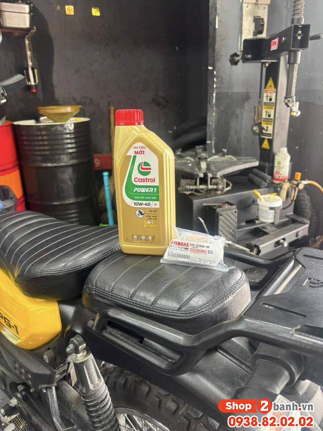Nhớt castrol power 1 10w40 1l dành cho xe số - 3