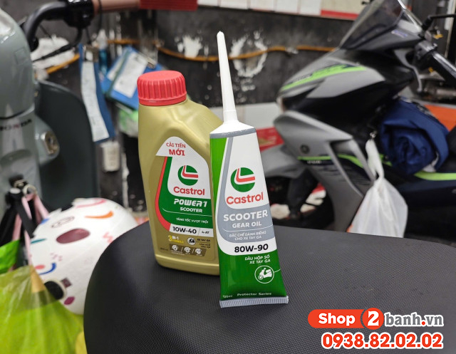 Castrol scooter gear oil có tốt không phù hợp cho xe nào - 2