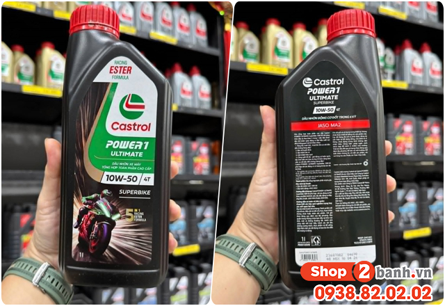Dầu nhớt castrol cho xe côn tay loại nào tốt hiện nay - 2