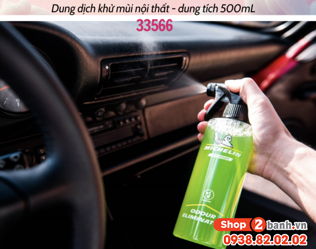 Chai khử mùi nội thất ô tô michelin-w33566 - 2