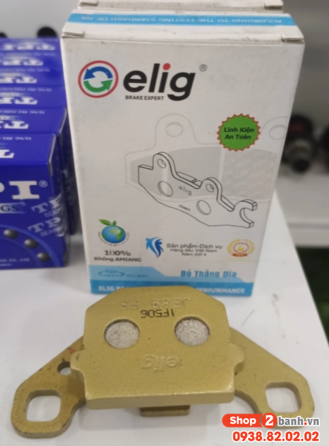 Bố đĩa sau elig cho xe điện datbike vento s - 2