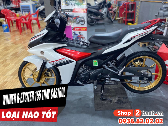 Nhớt castrol xe tay côn loại nào tốt nên dùng cho winner r exciter 155 - 1