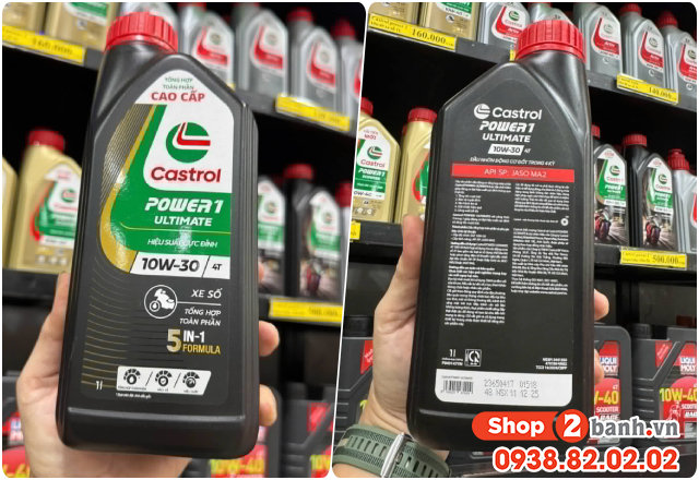Nhớt castrol xe tay côn loại nào tốt nên dùng cho winner r exciter 155 - 2