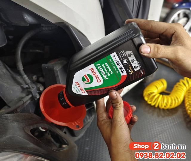 Nhớt castrol power1 ultimate scooter có tốt không thay cho xe nào phù hợp - 3