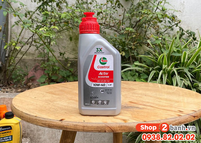 Nhớt castrol activ scooter có tốt không thay cho xe nào phù hợp - 2