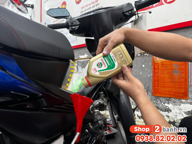 Nhớt castrol power 1 4t 10w40 chạy được bao nhiêu km thì mới thay - 3