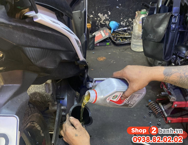 Nhớt castrol activ scooter có tốt không thay cho xe nào phù hợp - 3