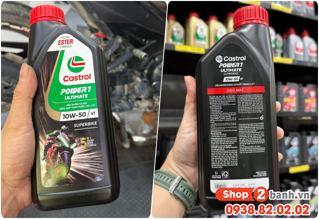 Mua nhớt castrol power1 ultimate superbike chính hãng ở đâu uy tín tại tphcm - 4