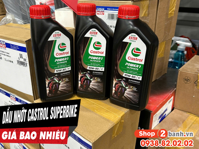Dầu nhớt castrol superbike giá bao nhiêu - 1