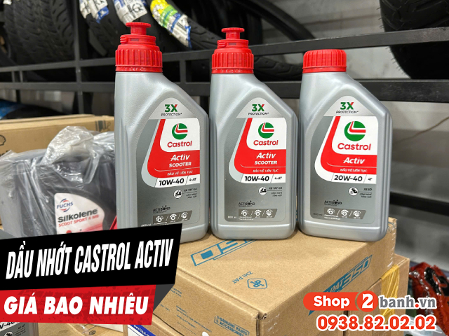 Dầu nhớt castrol activ giá bao nhiêu - 1