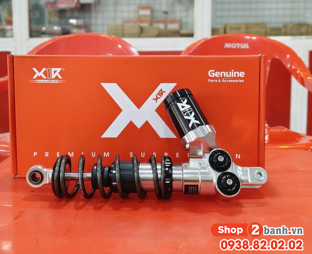 Click 125i thay phuộc x1r gt3 bình dầu xéo có phù hợp không - 2