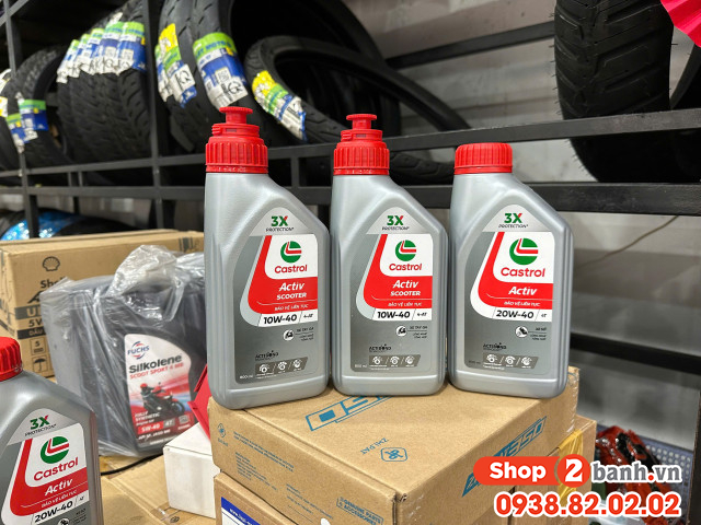 Top 4 dầu nhớt castrol cho xe máy honda được tin dùng 2026 - 5