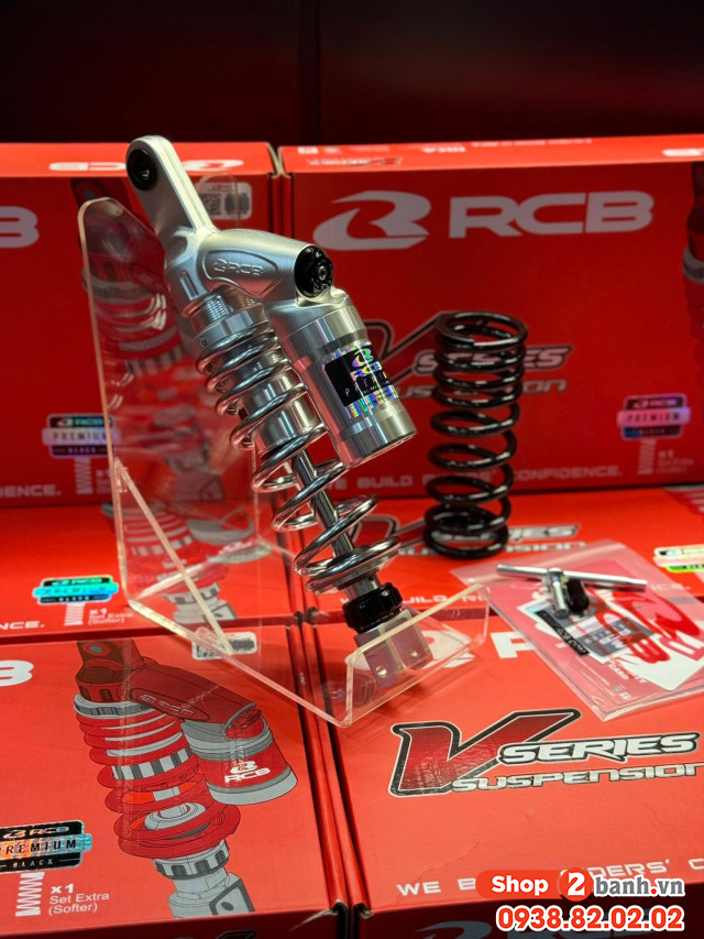 Phuộc rcb vd crom cho vario 125150 click vision sh mode mio  scoopy beat - 2