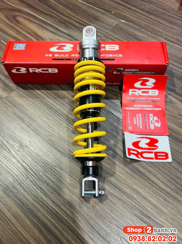 Phuộc rcb s2 series ty trắng cho vario click vision lead sh mode - 2