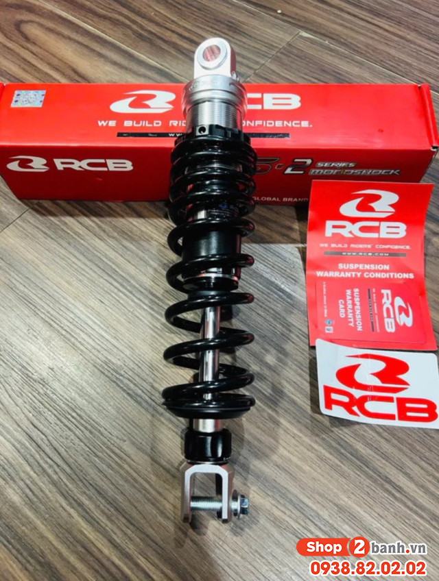 Phuộc rcb s2 series ty trắng cho vario click vision lead sh mode - 3