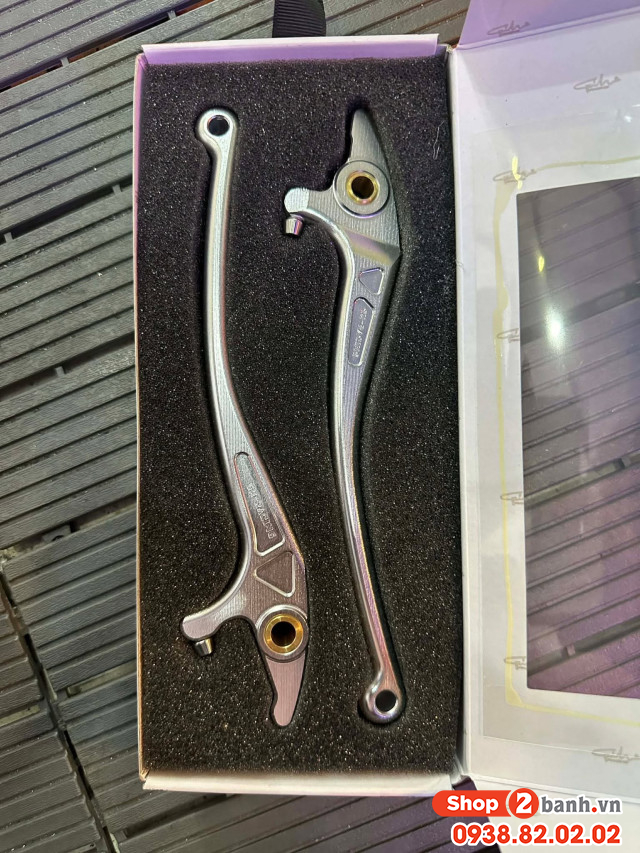 Tay thắng gh-racing cnc v2 cho honda vario giorno stylo cbs - 2