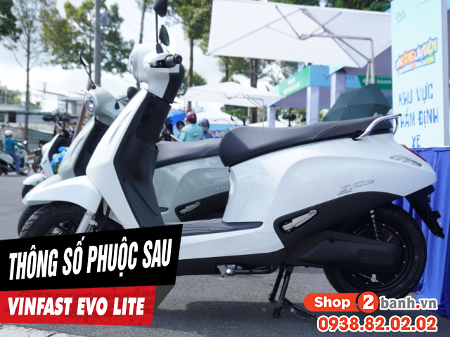 Thông số phuộc sau xe evo lite 2026 cao bao nhiêu mm - 1