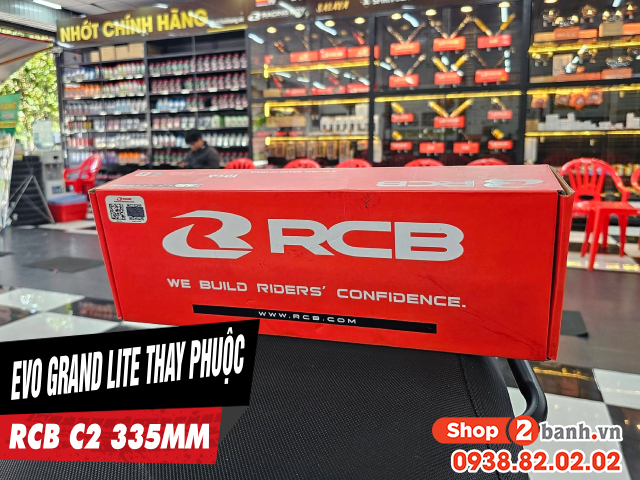 Evo grand lite lên phuộc rcb c2 335mm có phù hợp không - 1