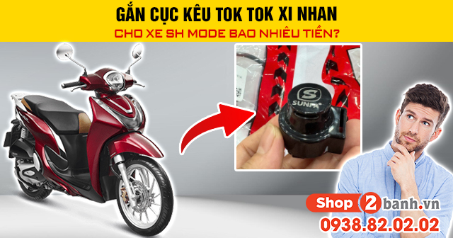 Gắn cục kêu tok tok xi nhan cho xe sh mode bao nhiêu tiền - 1