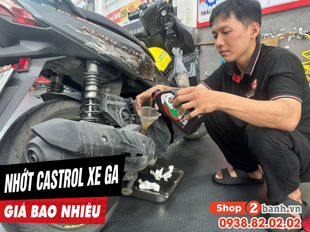 Nhớt castrol xe ga giá bao nhiêu - 1