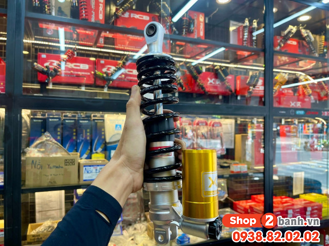 Phuộc x1r x02 bình dầu dưới cho vario 125150 chính hãng - 3