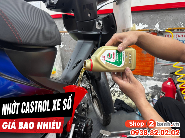 Nhớt castrol xe số giá bao nhiêu - 1