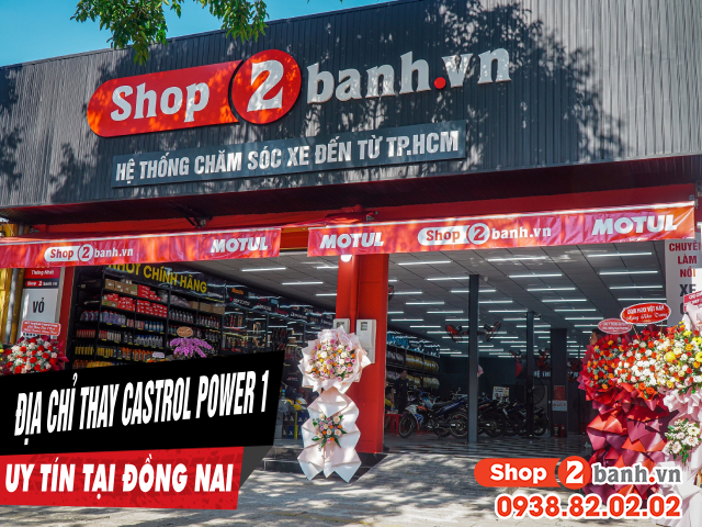 Địa chỉ thay nhớt castrol power 1 chính hãng uy tín tại đồng nai - 1