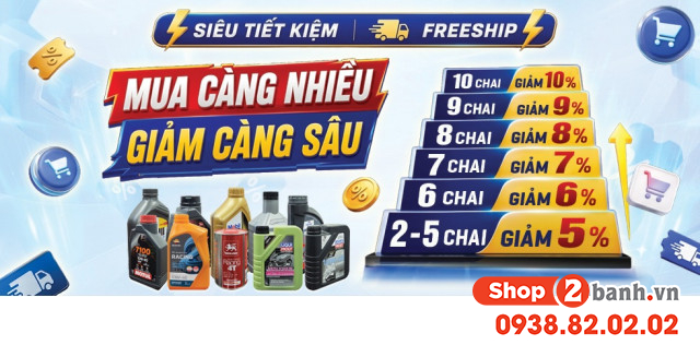 Combo nhớt mua càng nhiều càng tiết kiệm - 2