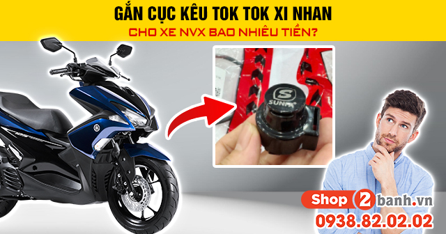 Gắn cục kêu tok tok xi nhan cho xe nvx bao nhiêu tiền - 1