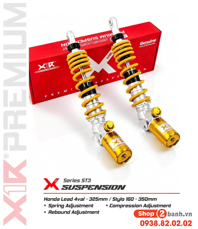 Phuộc x1r st3 cho honda stylo chính hãng - 2