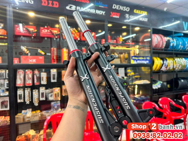 Phuộc trước x1r chính hãng cho air blade - 3