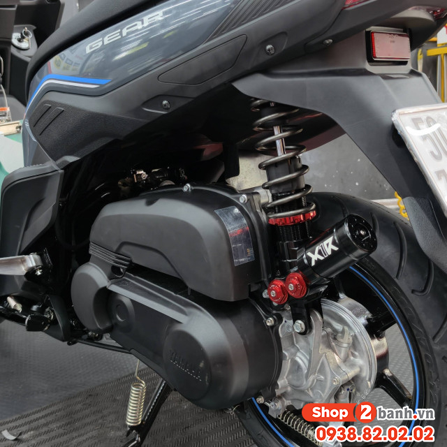 Phuộc x1r gt3 bình dầu xéo cho honda lead - 7