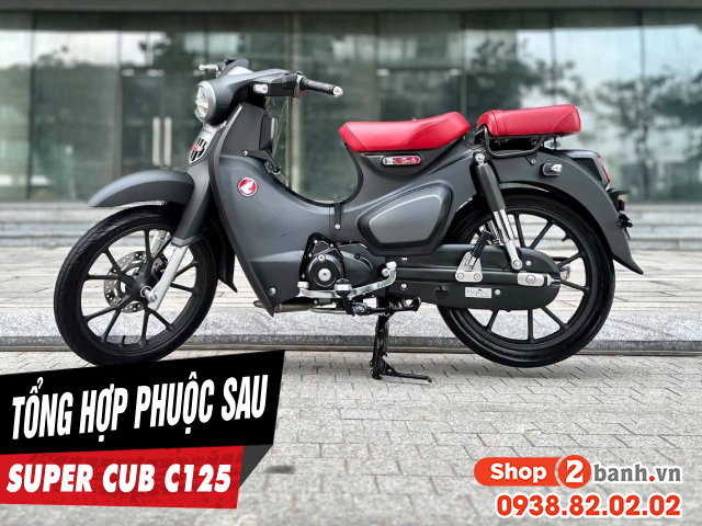 Tổng hợp phuộc sau xe super cub c125 nhún êm mới 2026 - 1