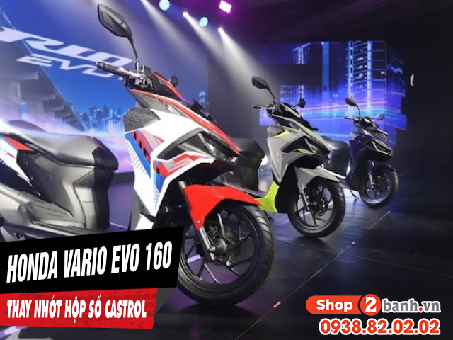 Vario evo 160 thay nhớt hộp số castrol có tốt không - 1