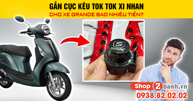 Gắn cục kêu tok tok xi nhan cho xe grande bao nhiêu tiền - 1