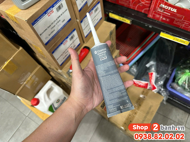 Vario evo 160 thay nhớt hộp số castrol có tốt không - 2