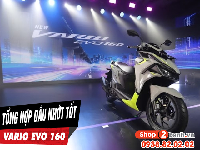 Tổng hợp dầu nhớt tốt chất lượng cho xe honda vario evo 160 - 1