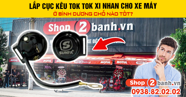 Lắp cục kêu tok tok xi nhan cho xe máy ở bình dương chỗ nào tốt - 1