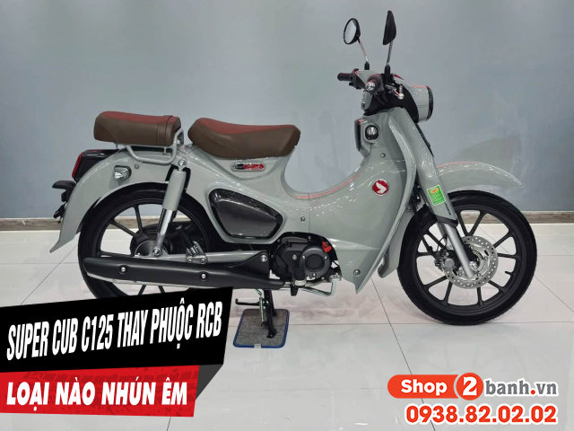 Phuộc rcb cho xe super cub c125 loại nào chạy nhún êm - 1