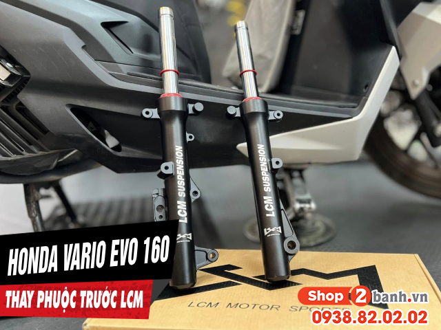 Honda vario evo 160 thay phuộc trước lcm có phù hợp không - 1