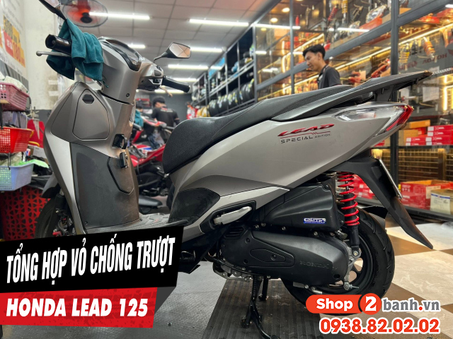 Tổng hợp vỏ xe chống trượt cho lead 125 trong mùa mưa đến - 1