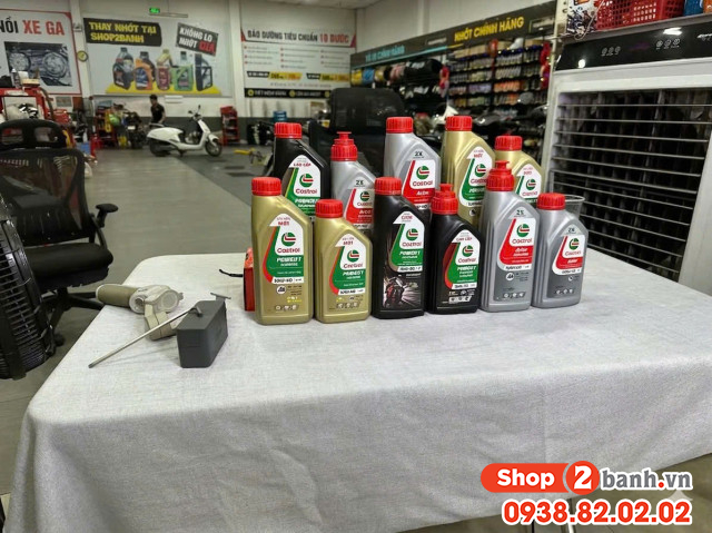 Satria pro mới mua thì nên thay nhớt castrol loại nào - 2