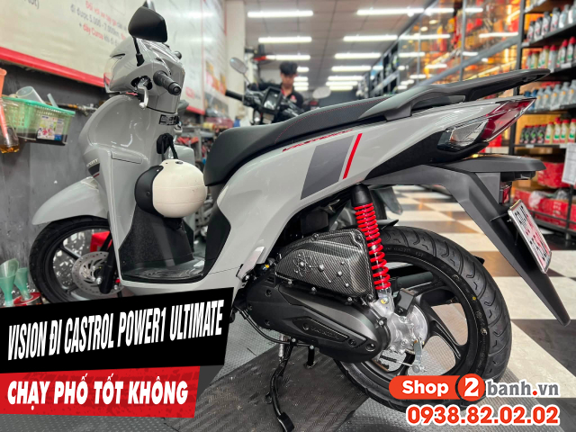 Vision đi nhớt castrol power1 ultimate 10w30 chạy phố có tốt không - 1