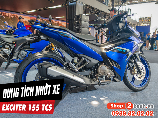 Dung tích nhớt xe exciter 155 tcs bao nhiêu ml - 1