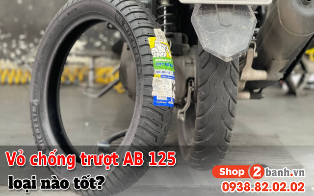 Tổng hợp vỏ xe chống trượt cho ab 125 trong mùa mưa đến - 1